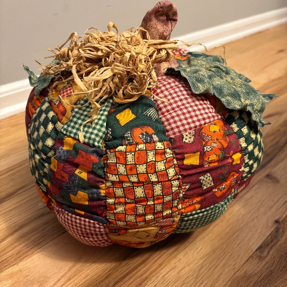 Pumpkin pillow